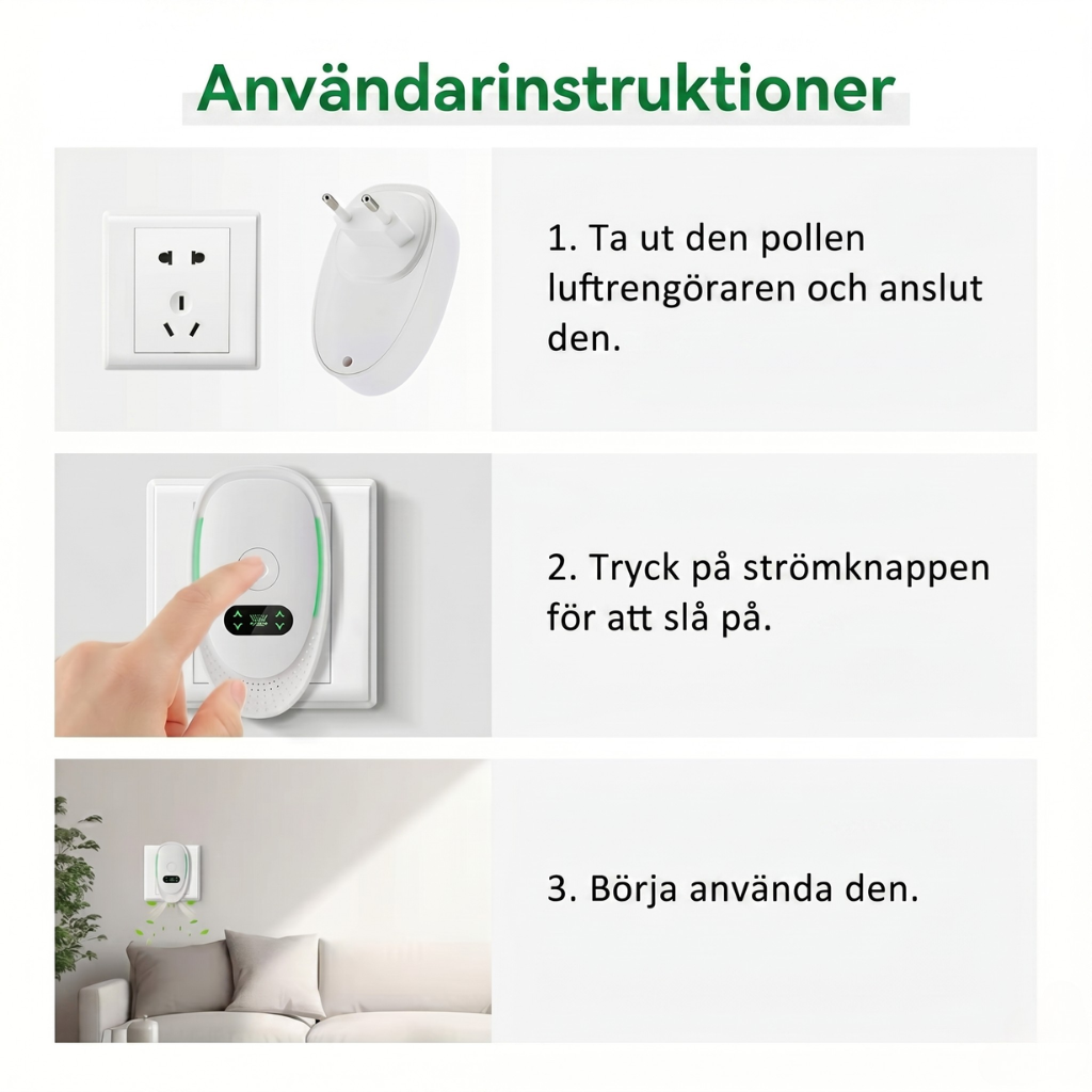 Airo™ - Gör ditt hem pollenfritt