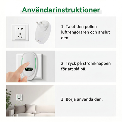 Airo™ - Gör ditt hem pollenfritt
